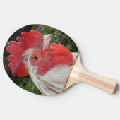 Raquette De Ping Pong Visage de coq Brown, (Côté)