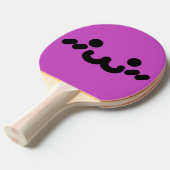 Raquette De Ping Pong Visage Mignon Violet (Devant Angle)