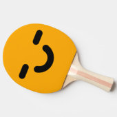 Raquette De Ping Pong Visage Satisfait Orange (Côté)