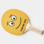 Raquette De Ping Pong Visage souriant avec les yeux ouverts Ping-Pong Pa (Côté)