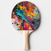 Raquette De Ping Pong Vivid Chaos Splash Graffiti (Dos)