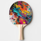Raquette De Ping Pong Vivid Chaos Splash Graffiti (Devant)