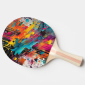 Raquette De Ping Pong Vivid Chaos Splash Graffiti (Côté)