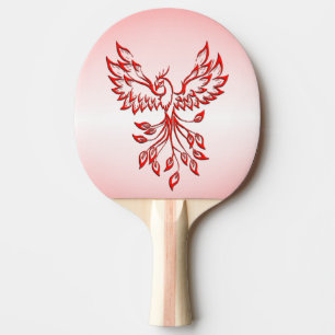 Raquette De Ping Pong Vol d'un Phoenix Red