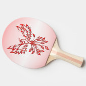 Raquette De Ping Pong Vol d'un Phoenix Red (Côté)