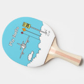 Raquette De Ping Pong Vol sécurisé (Côté)