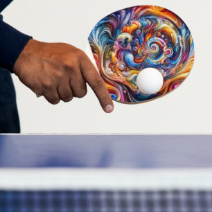 Raquette De Ping Pong Vortex couleur dynamique