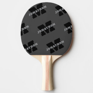 Raquette De Ping Pong Votre nom ou nom d'entreprise Gris Masculin Mode