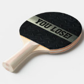Raquette De Ping Pong Vous perdez claquez la palette de ping-pong (Devant Angle)