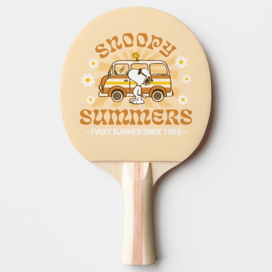 Raquette De Ping Pong Voyage sur route | Sommets de noix d'arachides (Devant)