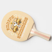 Raquette De Ping Pong Voyage sur route | Sommets de noix d'arachides (Côté)