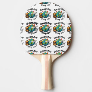 Raquette De Ping Pong Voyager Plus Voir Plus Se Sentir Vivant