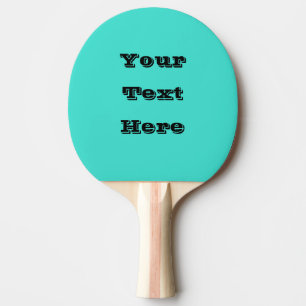 Raquette De Ping Pong Vrai bleu turquoise bleu vert Sud-ouest couleur so
