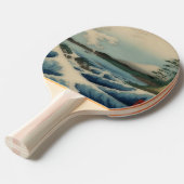 Raquette De Ping Pong Vue de mer de point de Satta (Devant Angle)