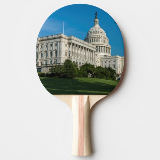 Raquette De Ping Pong Vue occidentale de bâtiment de capitol (Devant)