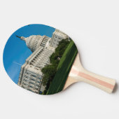 Raquette De Ping Pong Vue occidentale de bâtiment de capitol (Côté)