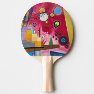 Raquette De Ping Pong Wassily Kandinsky Schweres Rot 1924 Art Abstrait