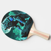 Raquette De Ping Pong Werewolf - Thème Wolf (Côté)
