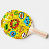 Raquette De Ping Pong Wham Bamm son arrière - plan (Côté)