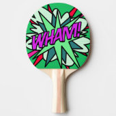 Raquette De Ping Pong WHAM Modern Cool amusant Comic Book (Devant)