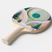 Raquette De Ping Pong Whimsical Winter Dreamscape (Devant Angle)