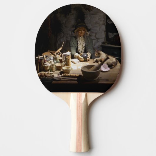 Raquette De Ping Pong White Witch's Kitchen Museum, Witchcraft & MAGICK (Devant)