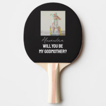 Will You Be My Godmother Godparent Proposal Sports