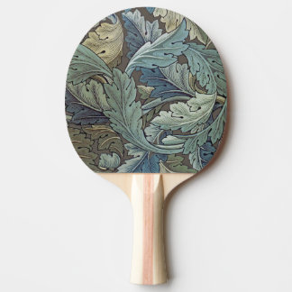 Raquette De Ping Pong William Morris Acanthus Sage Fleur Floral Botaniqu