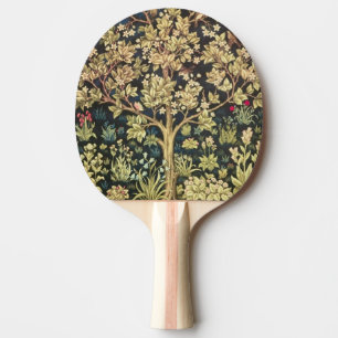 Raquette De Ping Pong William Morris Arbre De La Vie