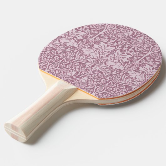 Raquette De Ping Pong William Morris, Le voleur de fraises, revamped, ar (Devant Angle)