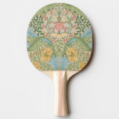 Raquette De Ping Pong William Morris Myrtle Fleur Floral Botanique (Dos)