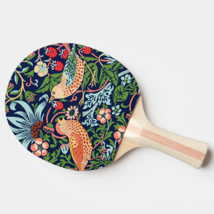 Raquette De Ping Pong William Morris Strawberry Thief