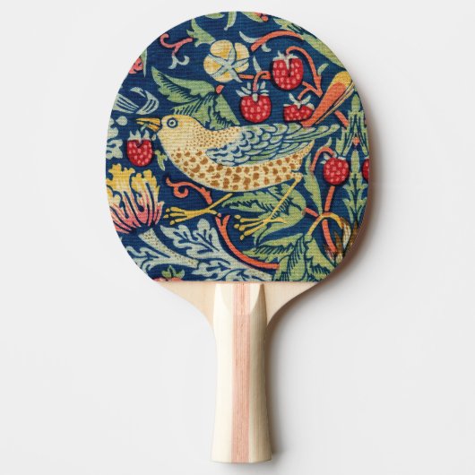 Raquette De Ping Pong William Morris - Thief aux fraises (Devant)