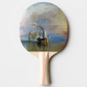 Raquette De Ping Pong William Turner - Le Temeraire de combat (Dos)