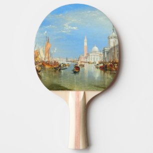 Raquette De Ping Pong William Turner - Venise, la Dogana et San Giorgio