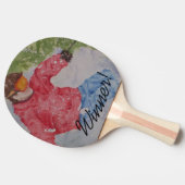Raquette De Ping Pong Winner Down Hill Snow Skier (Côté)