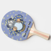 Raquette De Ping Pong Wizard with your face (Côté)