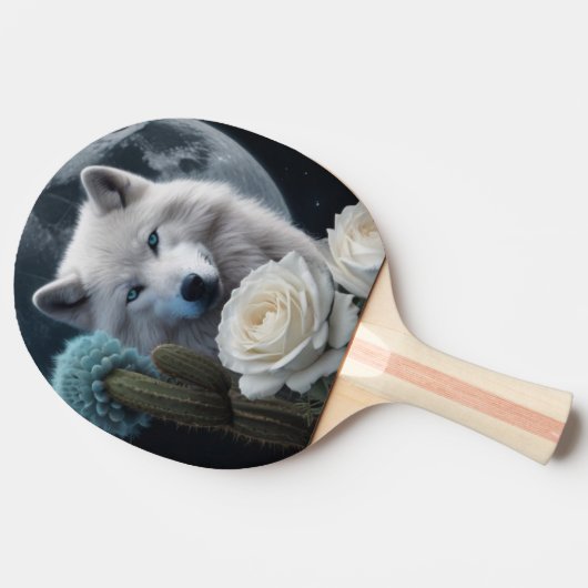 Raquette De Ping Pong Wolf10: (Côté)