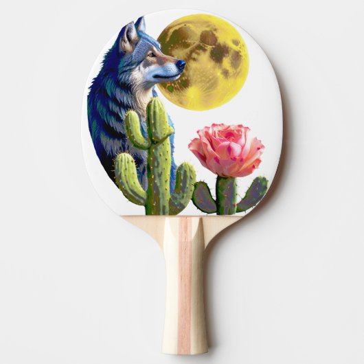 Raquette De Ping Pong Wolf11: (Devant)