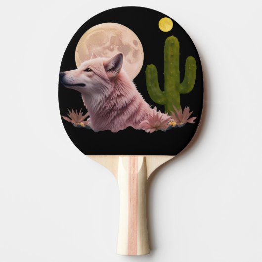 Raquette De Ping Pong Wolf12: (Devant)