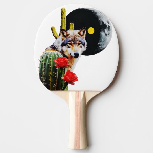 Raquette De Ping Pong Wolf16 : (Devant)