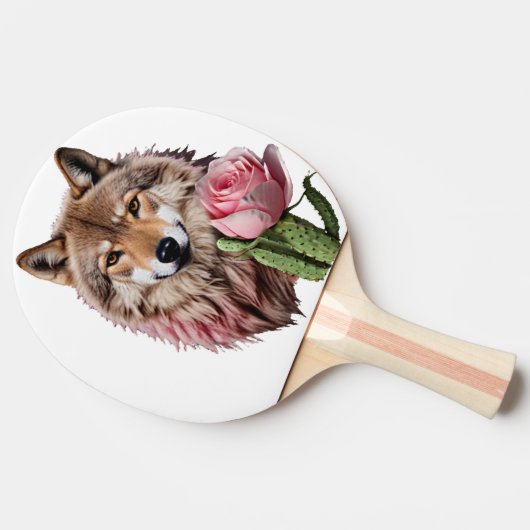 Raquette De Ping Pong Wolf One (Côté)