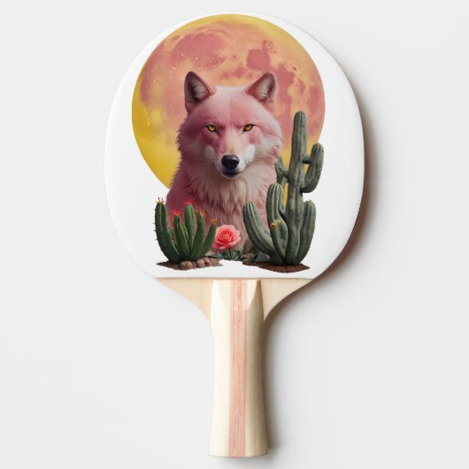 Raquette De Ping Pong Wolf Six: (Devant)