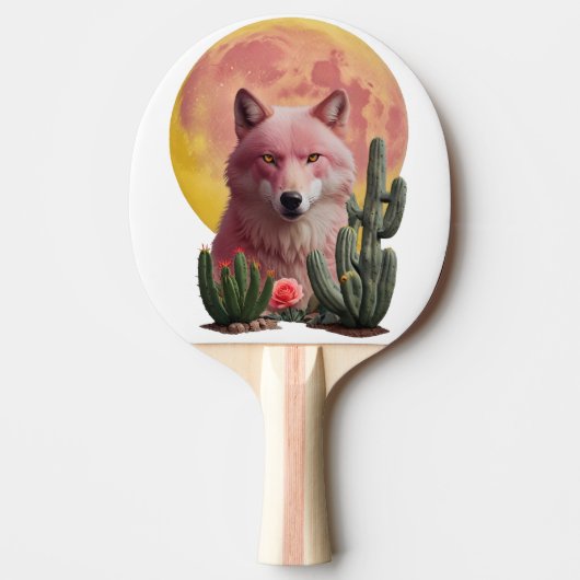 Raquette De Ping Pong Wolf Six : (Devant)