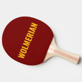 Raquette de Ping Pong WOLMERIAN (Côté)
