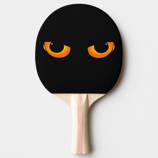 Raquette De Ping Pong Yeux éffrayants (Devant)
