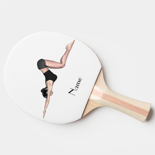 Raquette De Ping Pong Yoga Poses Thunder_Cove (Côté)