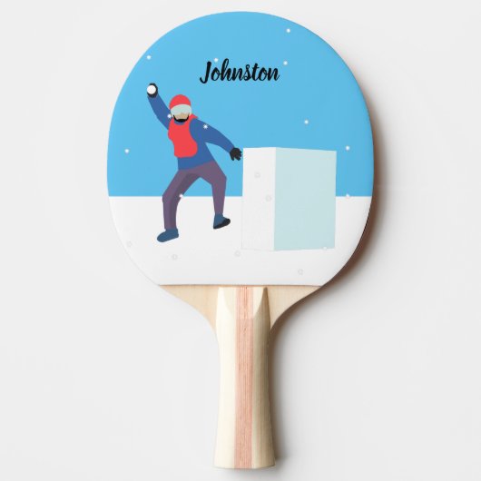 Raquette De Ping Pong Yukigassen (Devant)