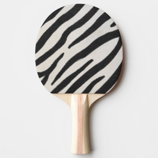 Raquette De Ping Pong Zebra Stripes Exotic Poster de animal (Devant)