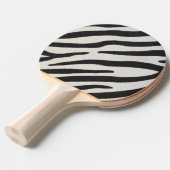 Raquette De Ping Pong Zebra Stripes Exotic Poster de animal (Devant Angle)